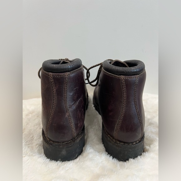 Calzaturificio The Alps By Fabiano Leather Mountaineering Hiking Boots Italy 7.5 - Picture 12 of 12